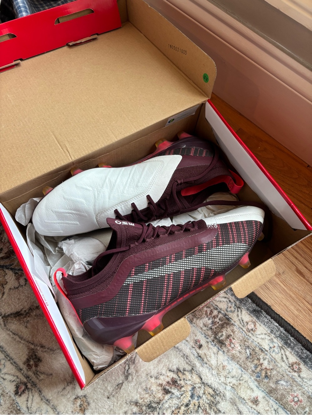 Puma Women’s One white-vineyard wine-silver 5.1 AG/FG Football Boots